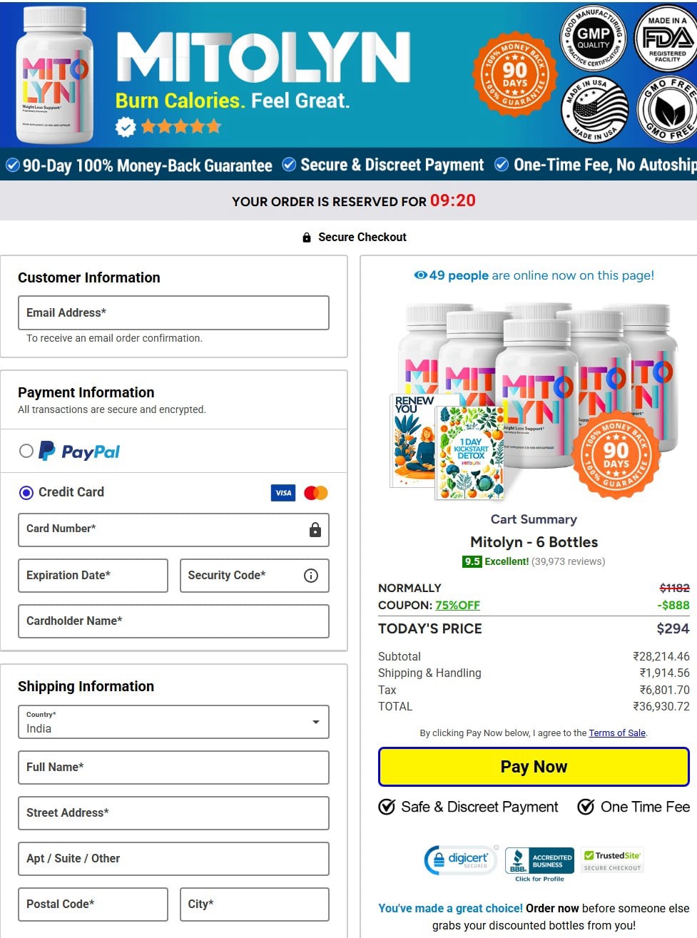 Mitolyn -Secure-Checkout